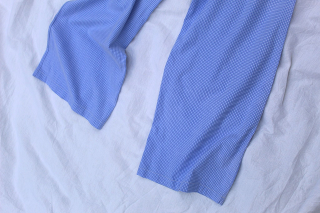 Pantalon bleu motifs - Taille 1