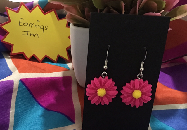 Pink Dangling Earrings - PDE70