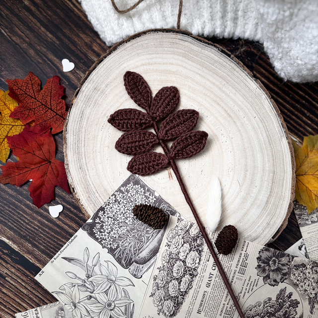 Branche avec feuillage (personnalisable pour créer votre bouquet)