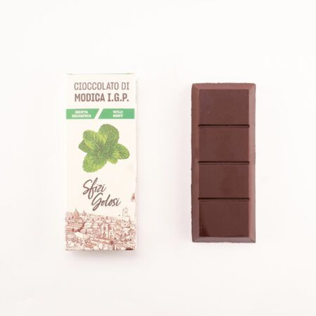 Cioccolato di Modica IGP – Menta 60g