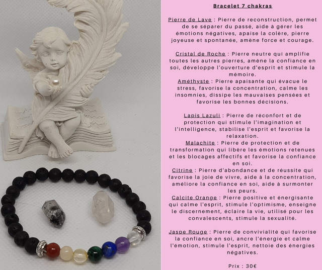 17- Bracelet des 7 Chakras