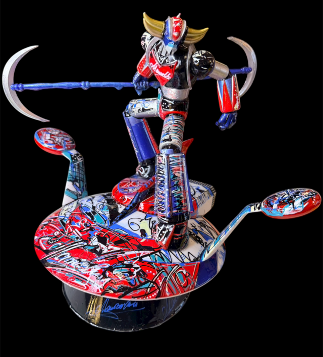 Goldorak vaisseau custom Lancelin M