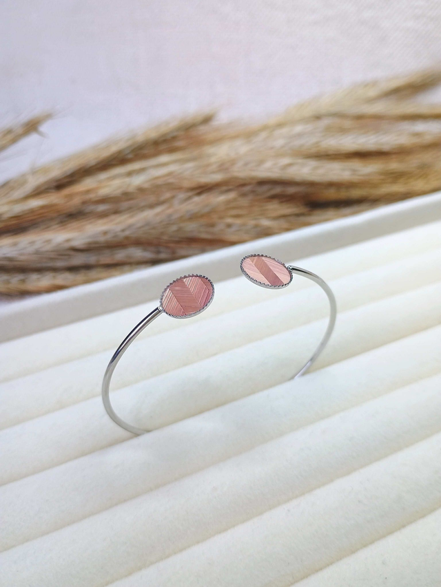 Bracelet JONC Chevron Nude 