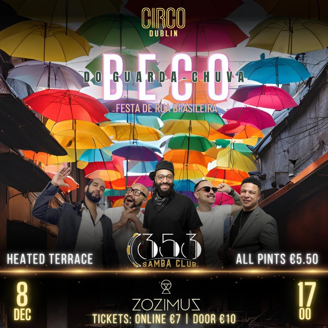 CIRCO DUBLIN BECO SUN 8/12/24