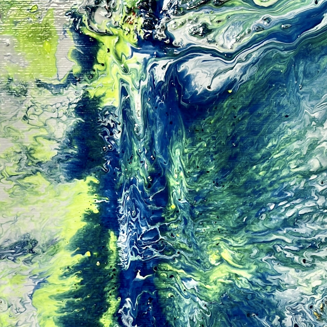 LIGHT THROUGH THE WATERFALL 