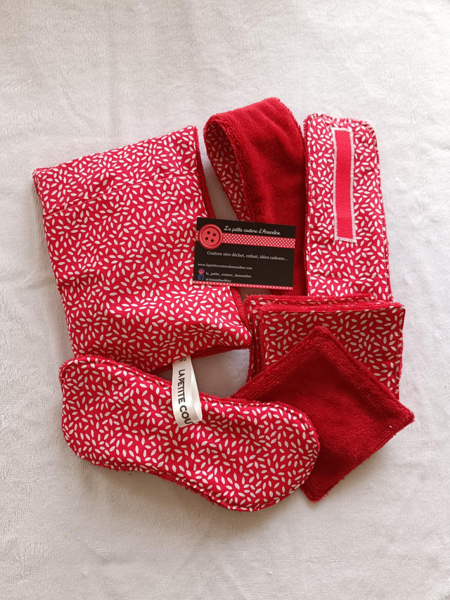 Coffret bien-être rouge