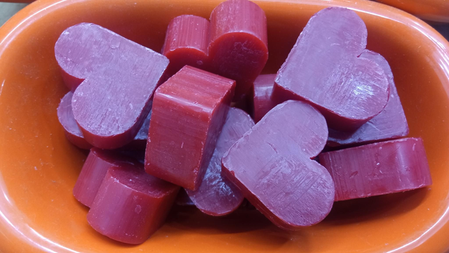 Mini jabones de Frambuesa 