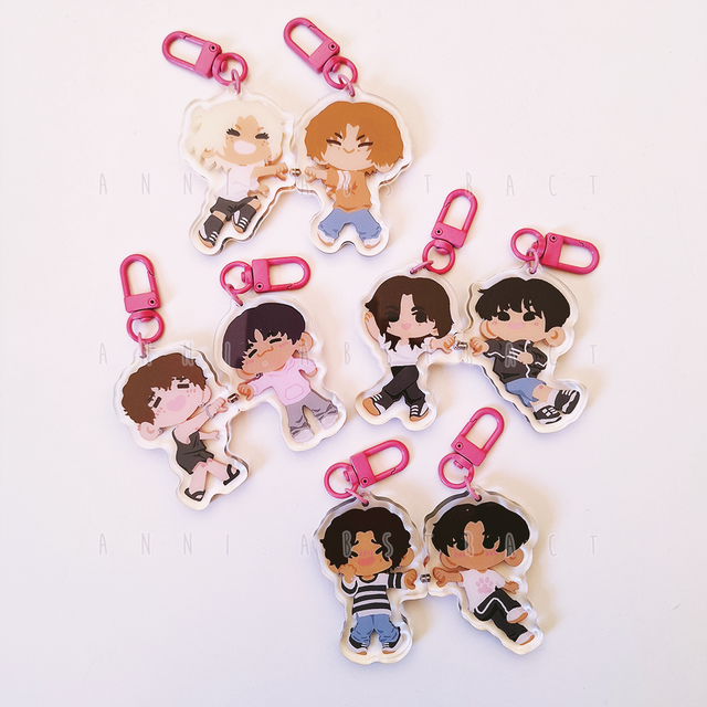SKZ | "HANDHEARTEU" Doublesided Magnetic Charms