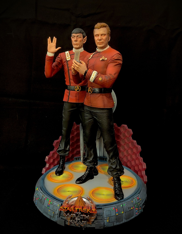 DIORAMA STAR TREK 1/6e (peint)