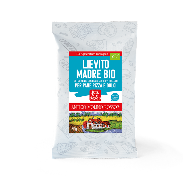 LIEVITO PASTA MADRE  FRUMENTO BIO GR80(ANTICO M.ROSSO)