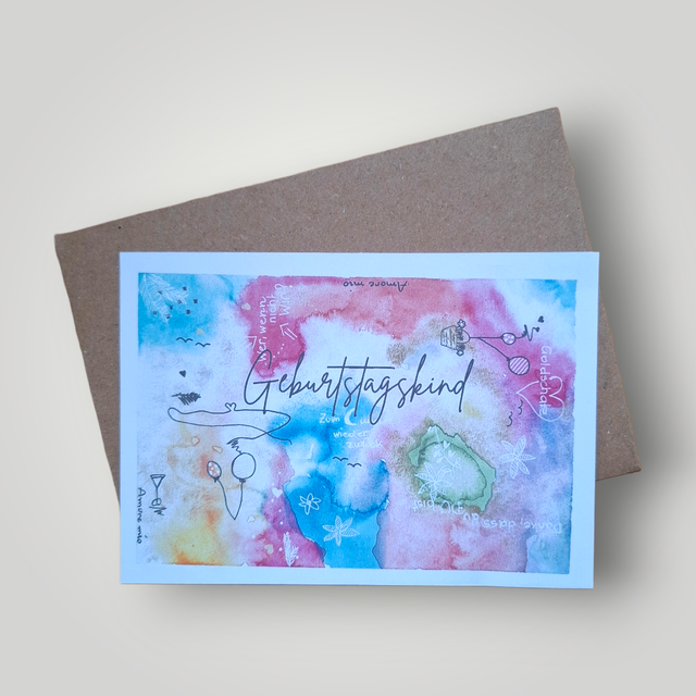 Karte "Geburtstagskind"