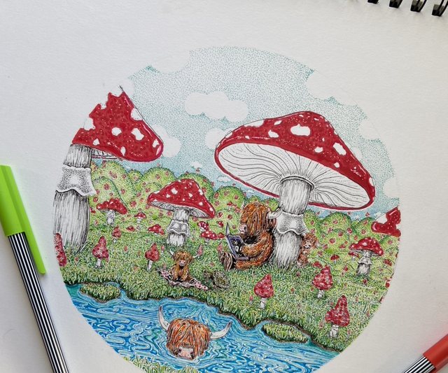 Day out in Mushroom land 