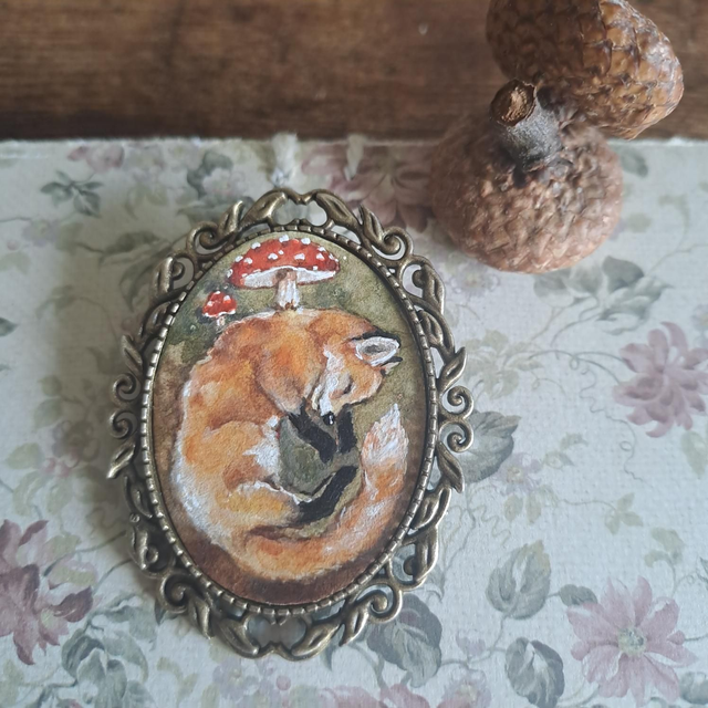 Broche Renard Atalune 