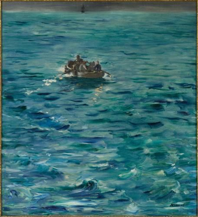 Stage peinture : l'appel du Bleu à partir de Manet et Hopper. ( samedi 16 janvier et Dimanche 17 janvier 2027