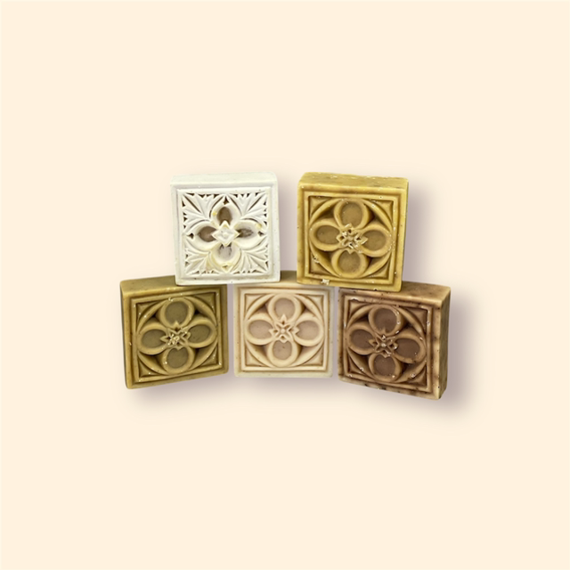 Coffret  5 savons au lait de jument bio