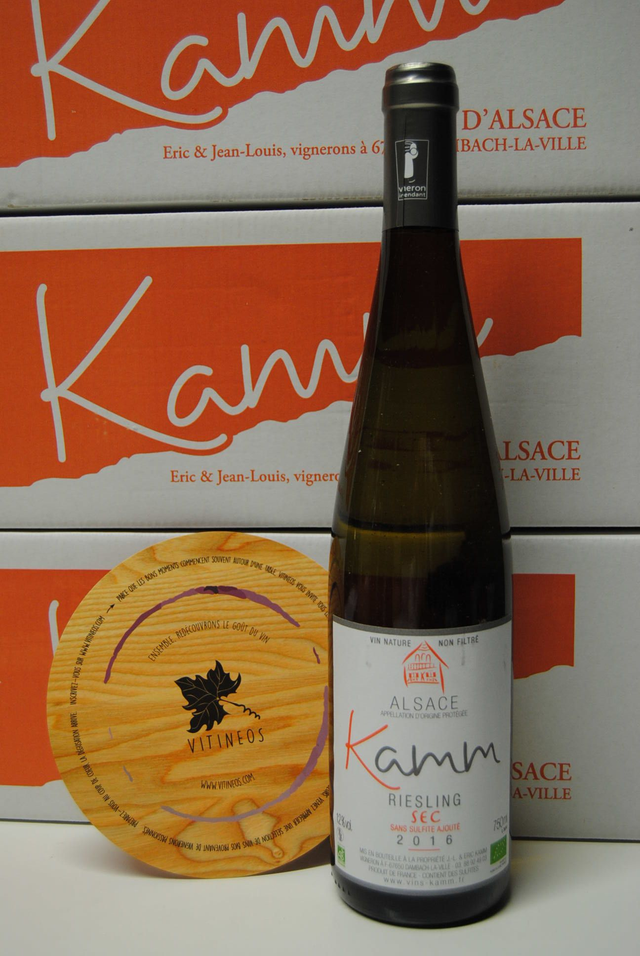 Riesling Sec Nature (Fusion) 2021 - Blanc Sec Tranquille - Domaine Kamm (Jean-Louis et Eric Kamm)