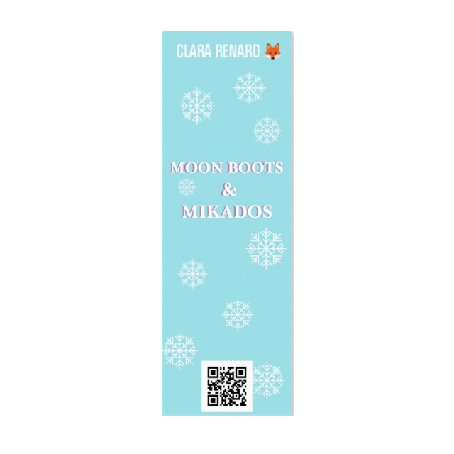 Marque-page &quot;Moon Boots &amp; Mikados&quot;