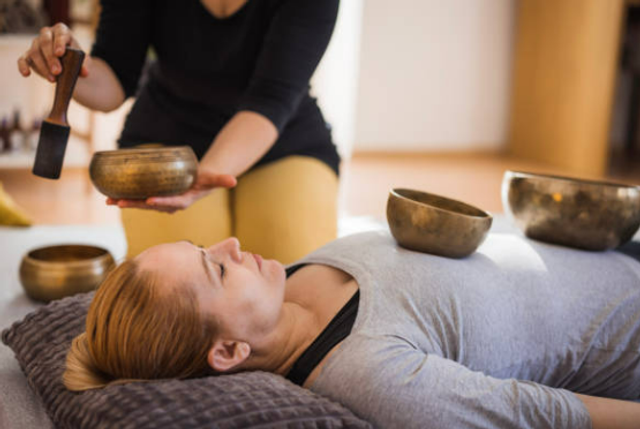 Massage vibratoire individuel aux bols tibétains 30 Minutes