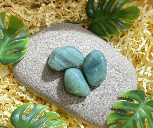 PIERRE ROULÉE DE AVENTURINE VERTE 3-4cm