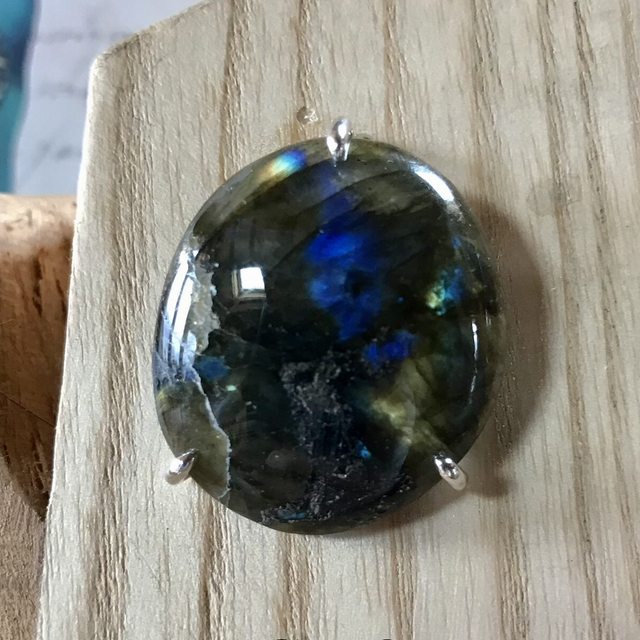 Pendentif Labradorite 37mm