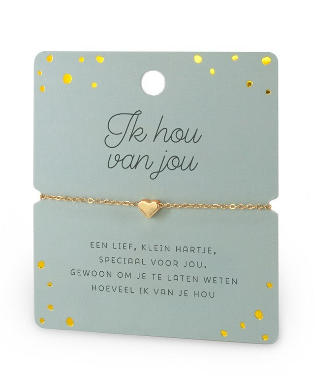 Armband ik hou van jou
