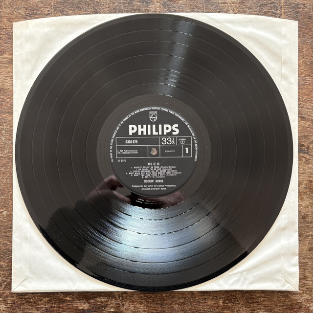 Rockin' Horse Yes It Is 1971 LP Philips Black Vinyl Stereo Record Album
