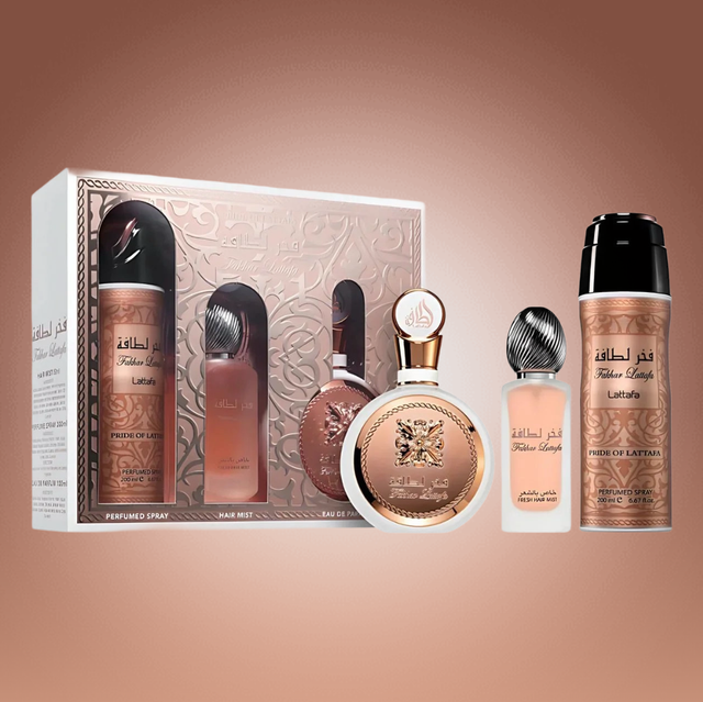 LATTAFA FAKHER ROSE GOLD GIFT SET