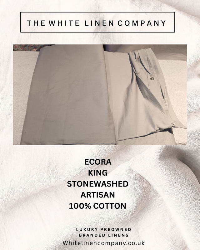 ECORA -NEW Jumbo Grey/Dove Grey/Pink  DOUBLE Superior 100% Cot DCov-Artisan