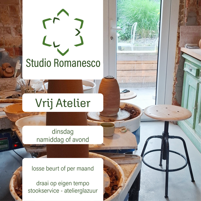 A01 | januari | dinsdag avond | vrij atelier per maand