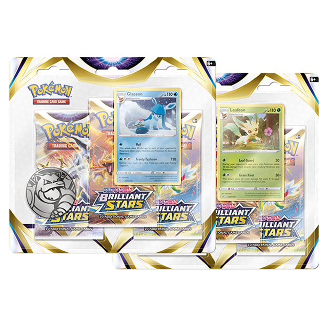 Pokémon: Brilliant Stars Triple Blister 