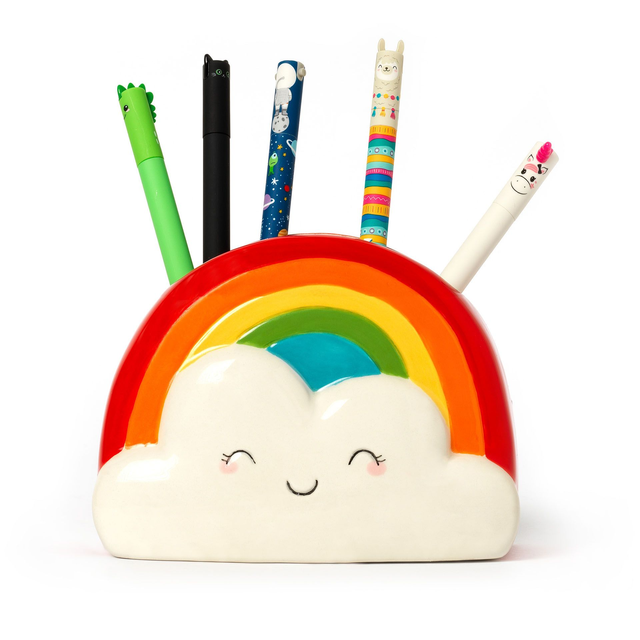 Portapenne in Ceramica Rainbow - Desk Friends