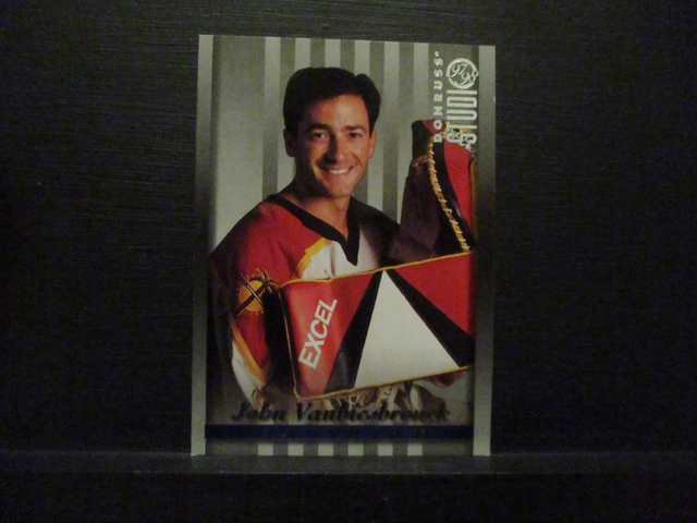 John Vanbiesbrouck - NFL 1997 Donruss Studio Ice Hockey Original Trading Card #17