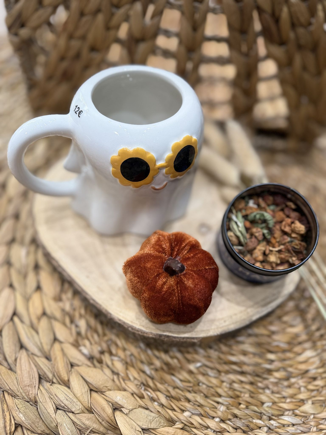 Tasse Fantôme à lunettes