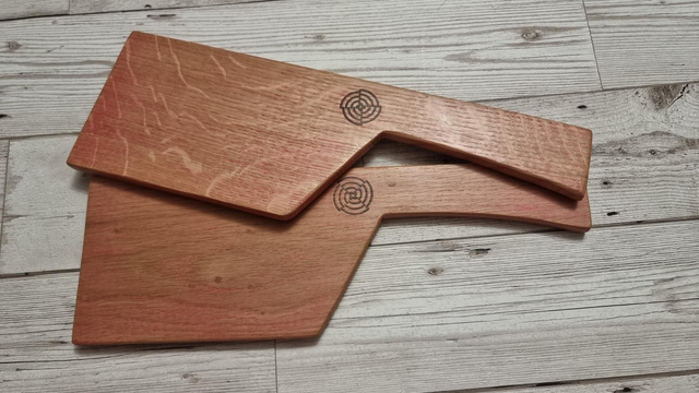 Cleaver style paddle 