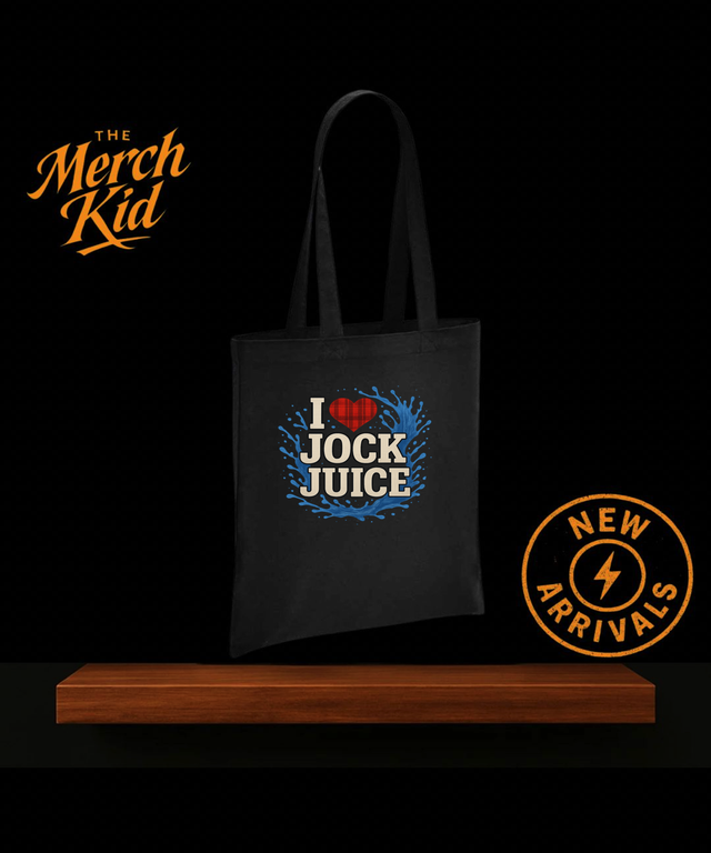 I ❤️ Jock Juice Tote Bag