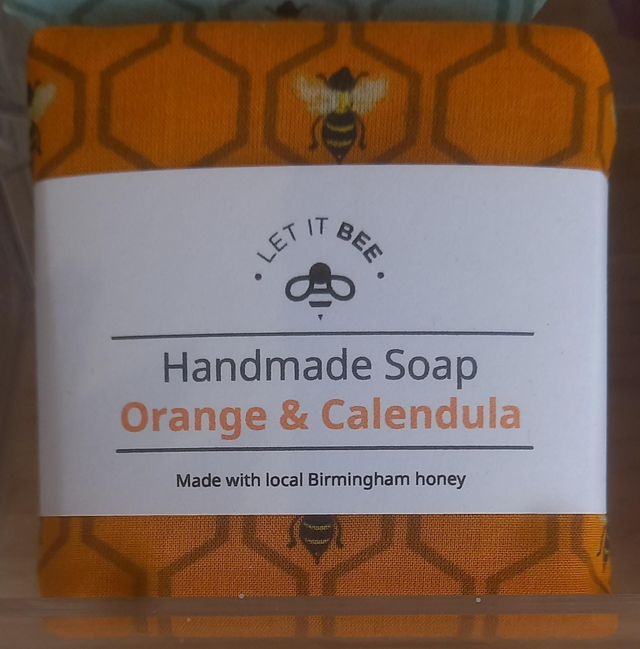 Orange &amp; Calendula Soap - Let it Bee