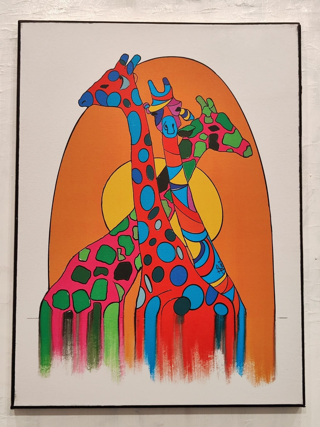 Stampa digitale Giraffe