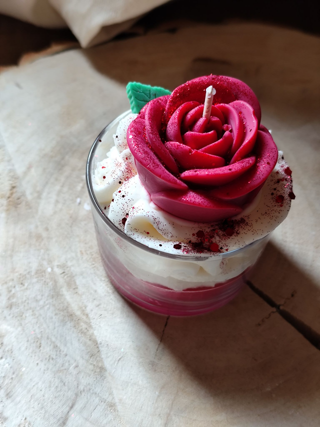 Bougie Rose Eternelle