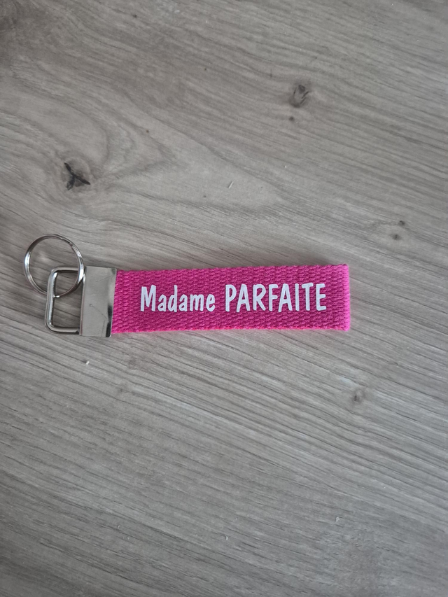 Porte clef Madame Parfaite
