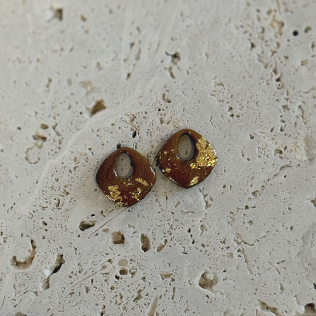 Pampilles Olivia (bronze et or) 