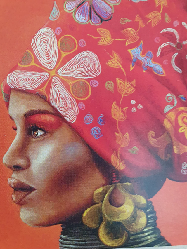 Signed Print - African Woman - Lerato