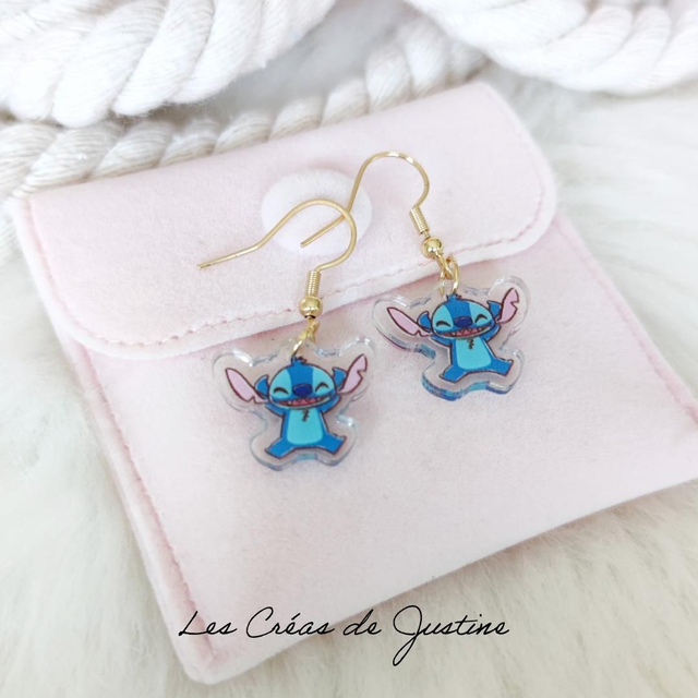Boucles d&#039;oreilles Stitch 