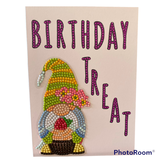 Birthday Treat Gonk Card