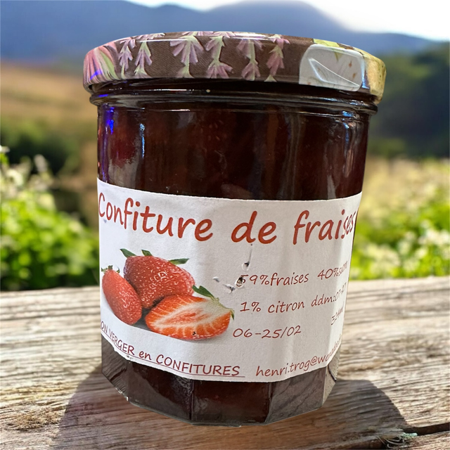 Confiture de fraise - 324ml - Trog