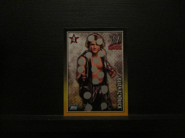 Brian Kendrick - Payback Body Blow Original Trading Card