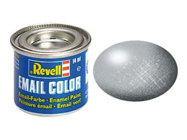peinture email argent metal revell 32190