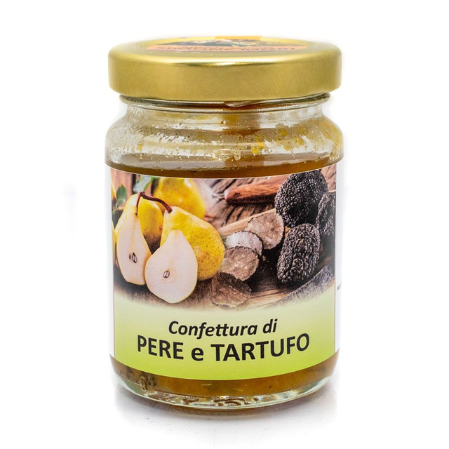 Marmelade mit Birnen und Trüffeln
