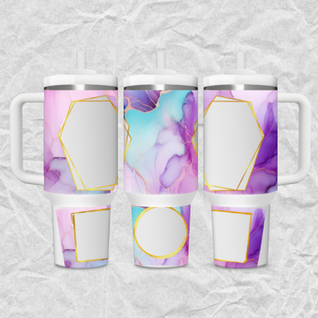 Cup Photo Marbre Rose