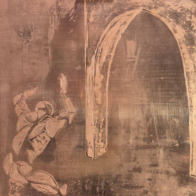 To discard is to move on - copy of copper plate - c-type