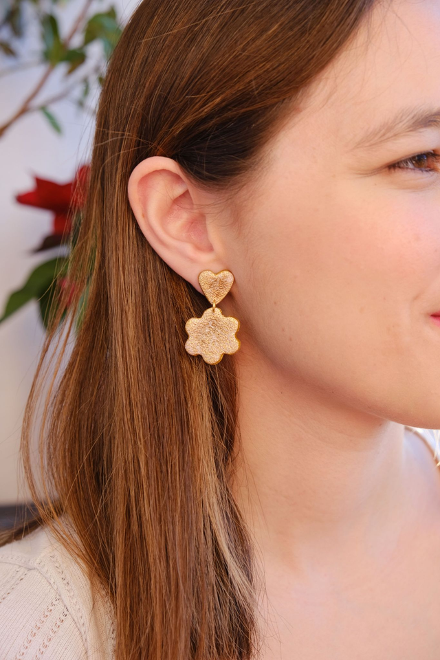 boucles à clips #10 - GOLDEN